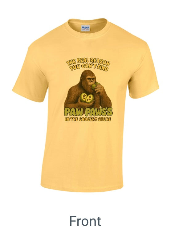 Bigfoot Eating Paw Paw’s T-Shirt