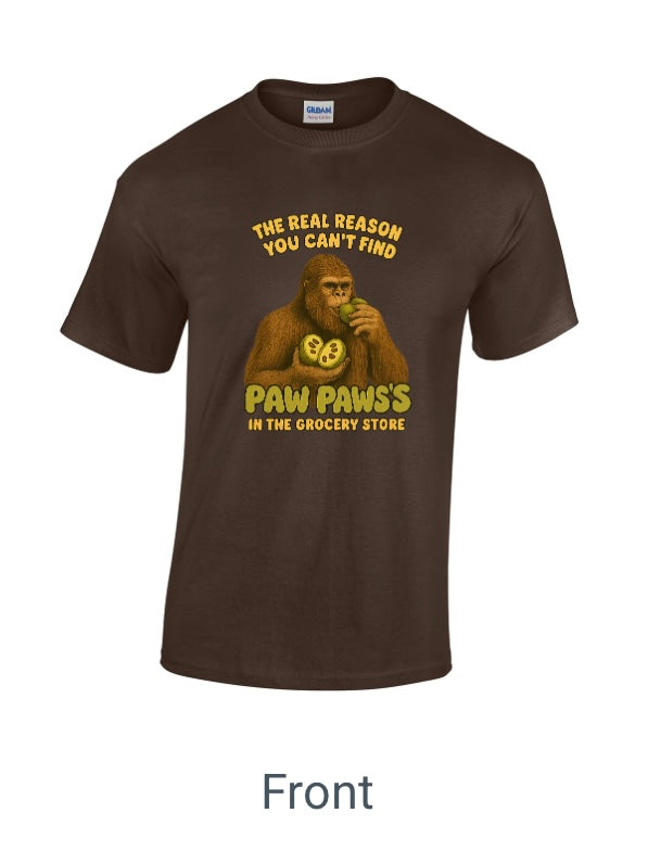Bigfoot Eating Paw Paw’s T-Shirt