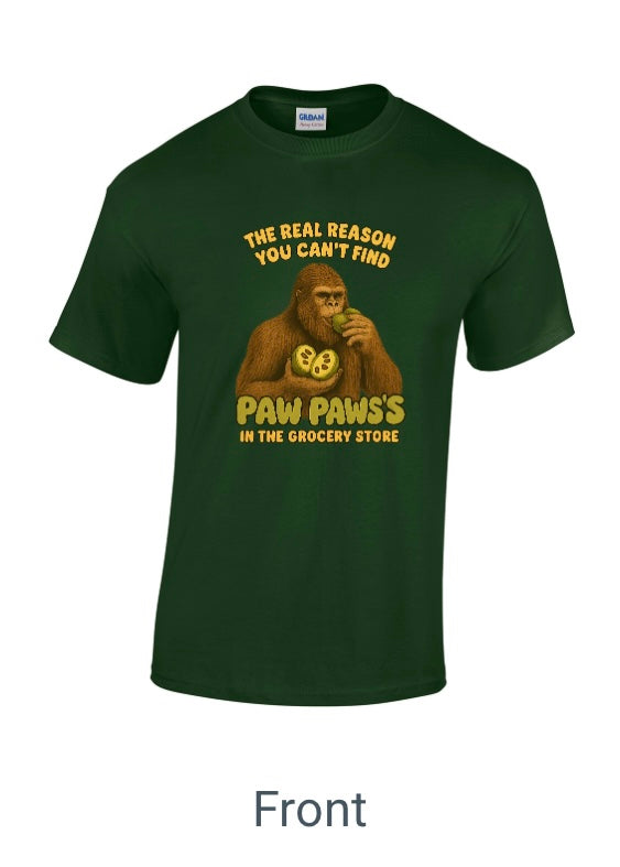 Bigfoot Eating Paw Paw’s T-Shirt