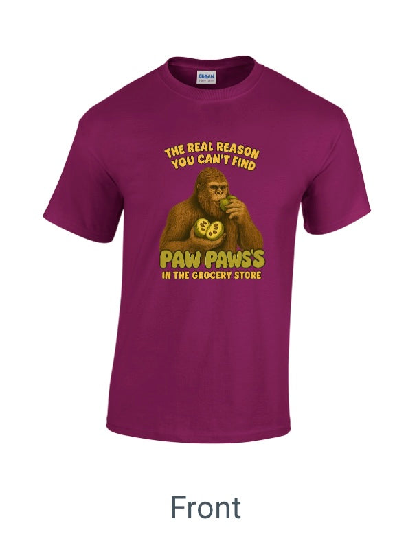 Bigfoot Eating Paw Paw’s T-Shirt
