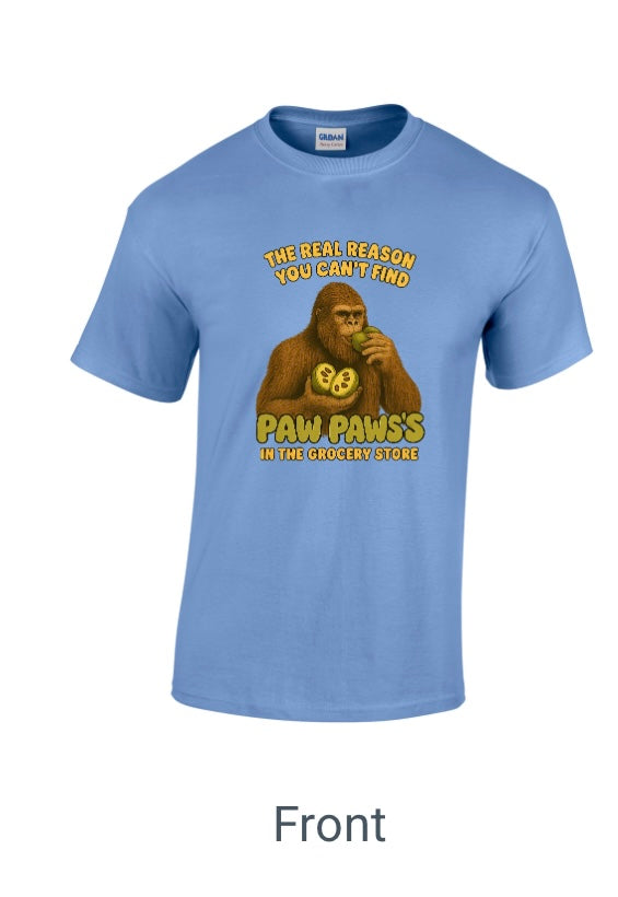 Bigfoot Eating Paw Paw’s T-Shirt