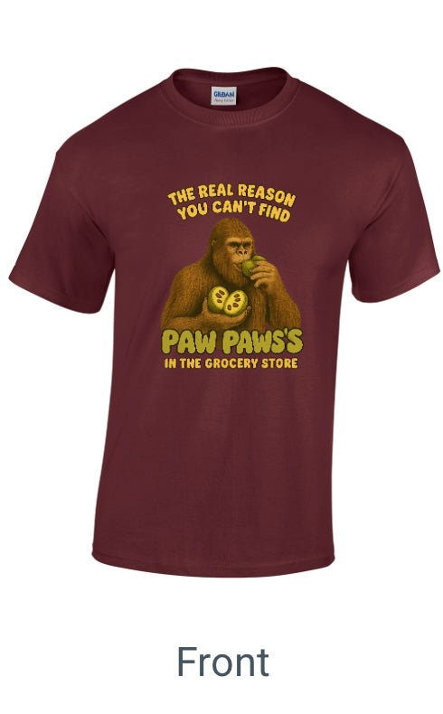 Bigfoot Eating Paw Paw’s T-Shirt