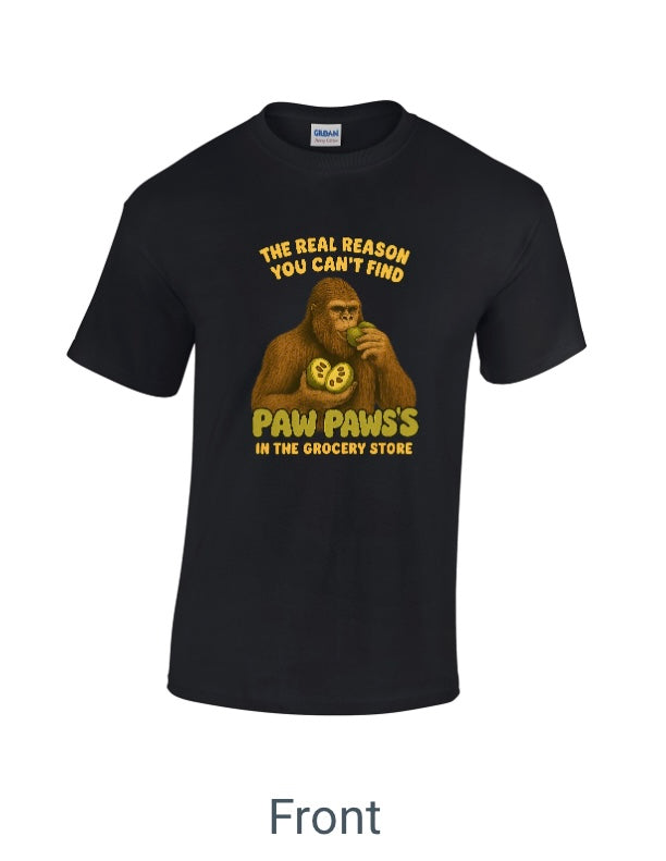 Bigfoot Eating Paw Paw’s T-Shirt