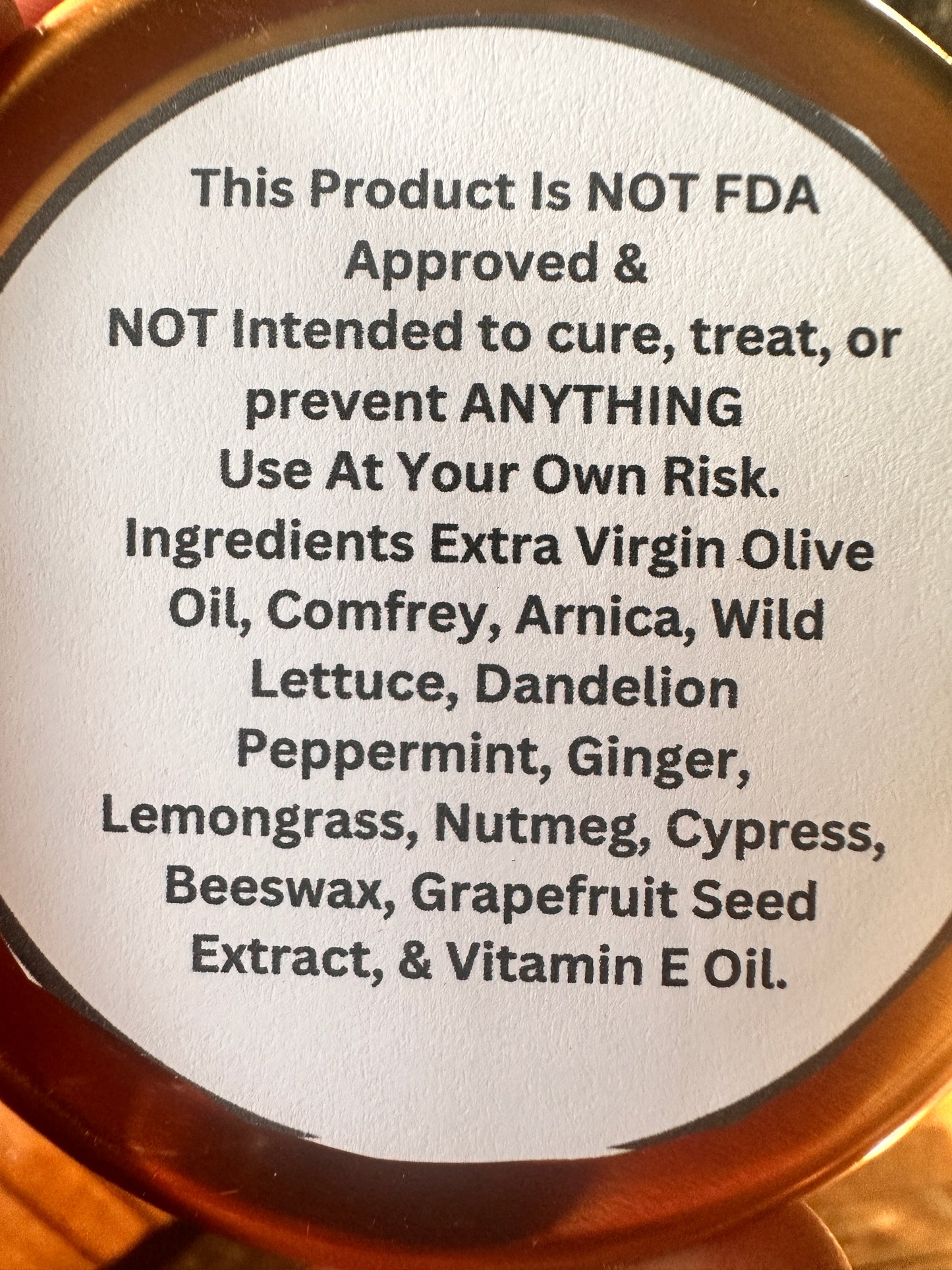 Pain Away Salve