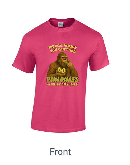 Bigfoot Eating Paw Paw’s T-Shirt