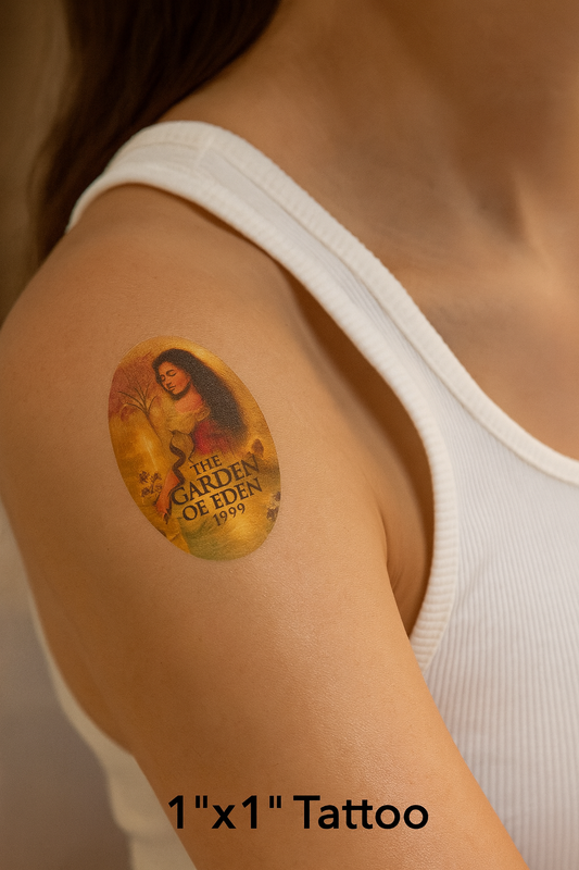 The Garden Of Eden 1999 Temporary Tattoos