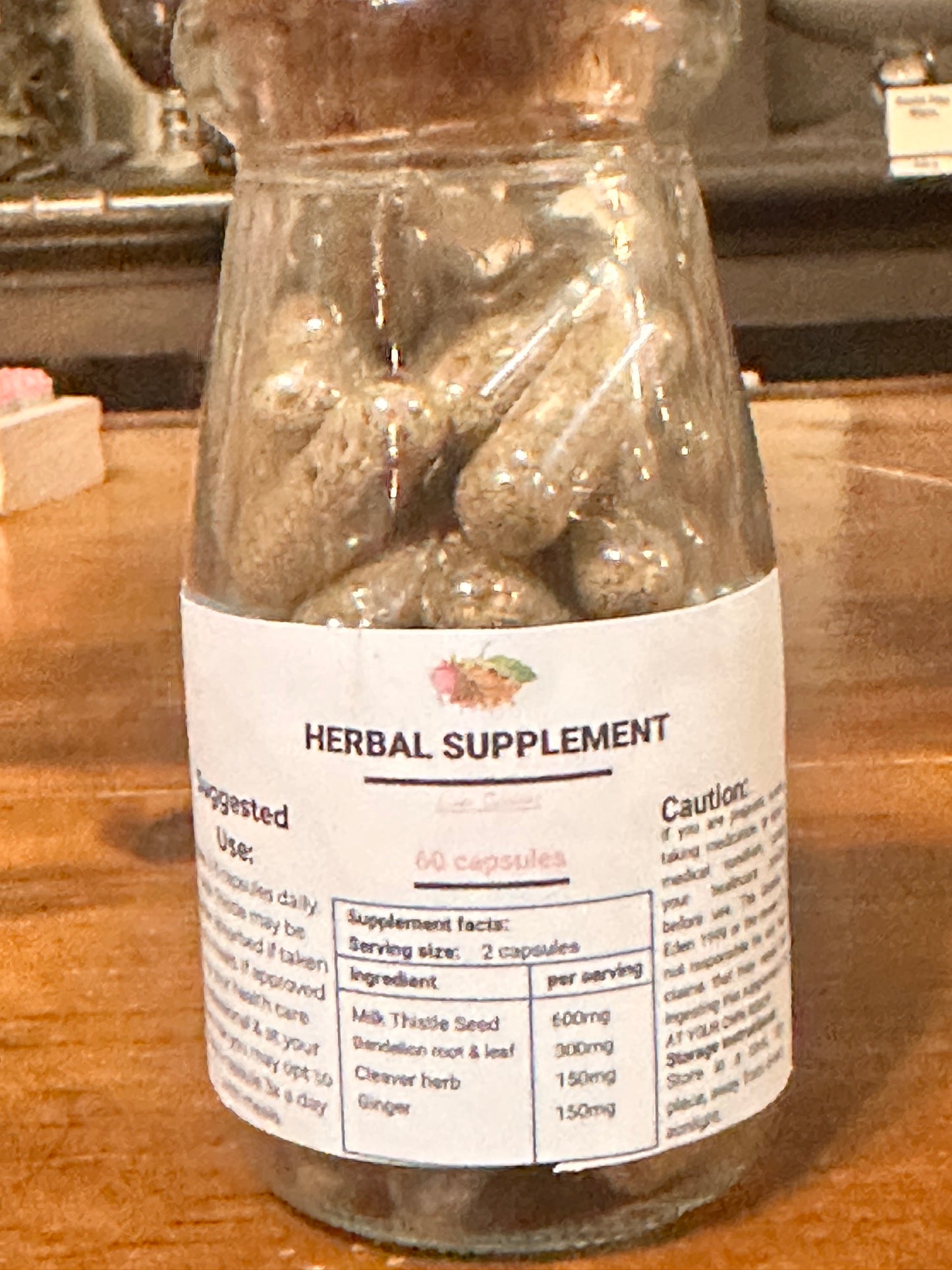 Liver support herbal capsules